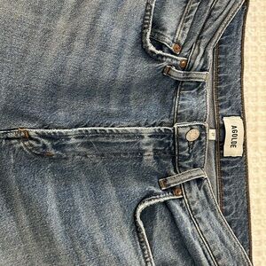 AGOLDE Women's Blue High-Rise Jeans